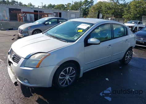 2008 Nissan Sentra 2.0S z USA, uszkodzony, nr VIN 3N1AB61E48L614711